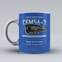 Thumbnail for Mug design on blue cfm56 3