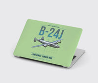 Thumbnail for B-24J Liberator design on light green MacBook case