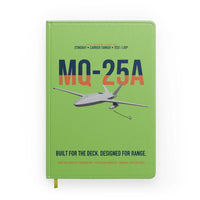 Thumbnail for MQ-25A STINGRAY design on light green notebook