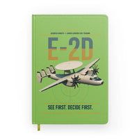 Thumbnail for E-2D Advanced Hawkeye design on light green notebook