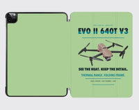 Thumbnail for Autel EVO II Dual 640T V3 design on light green ipad tablet case