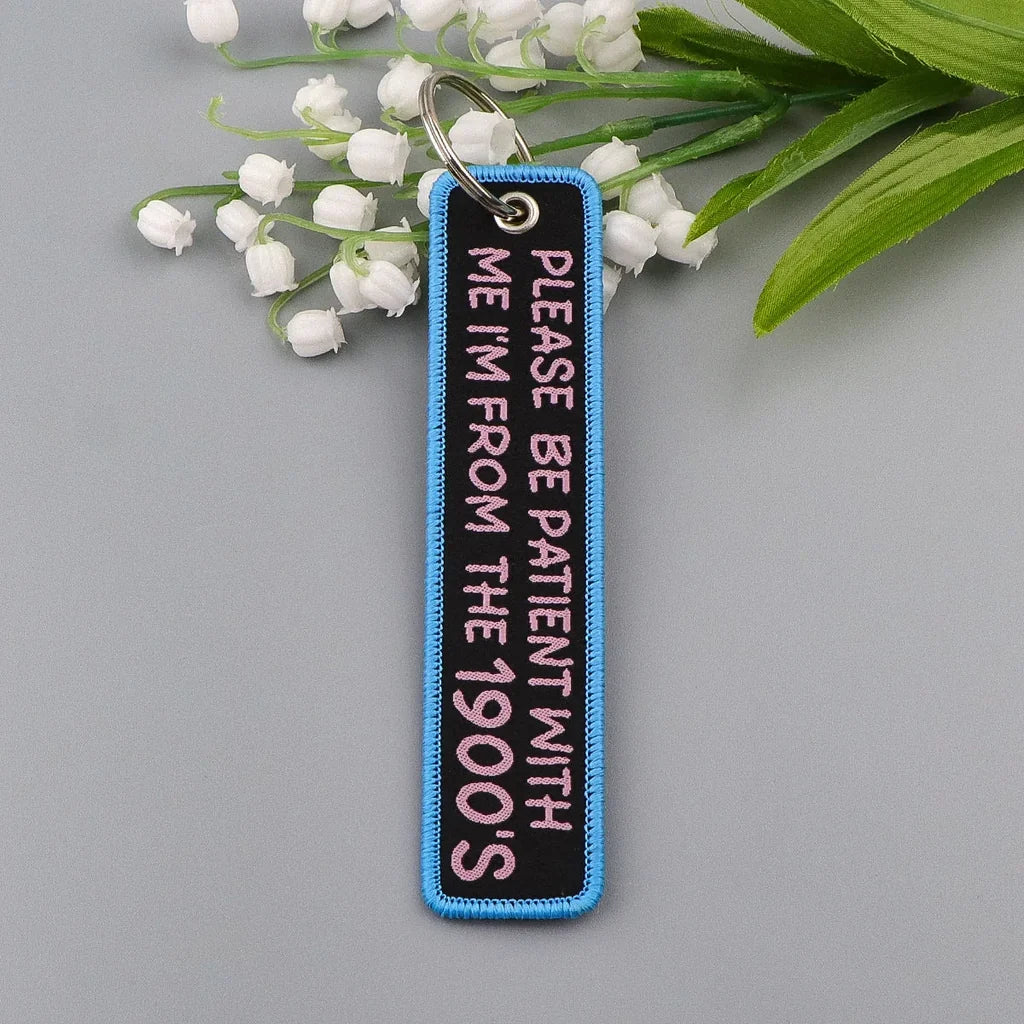 PLEASE BE PATIENT WITH ME Key Chain - view 4