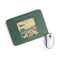 Thumbnail for VINTAGE G4472 - The Banner Tow Letters - Designed Mouse Pads design on darkgreen rectangle