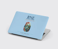 Thumbnail for Brisbane Airport (BNE) design on light blue MacBook case