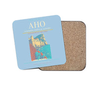 Thumbnail for AlgheroFertilia Airport AHO Coaster 1-Piece - Light Blue