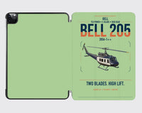 Thumbnail for Bell 205A-1++ design on light green ipad tablet case