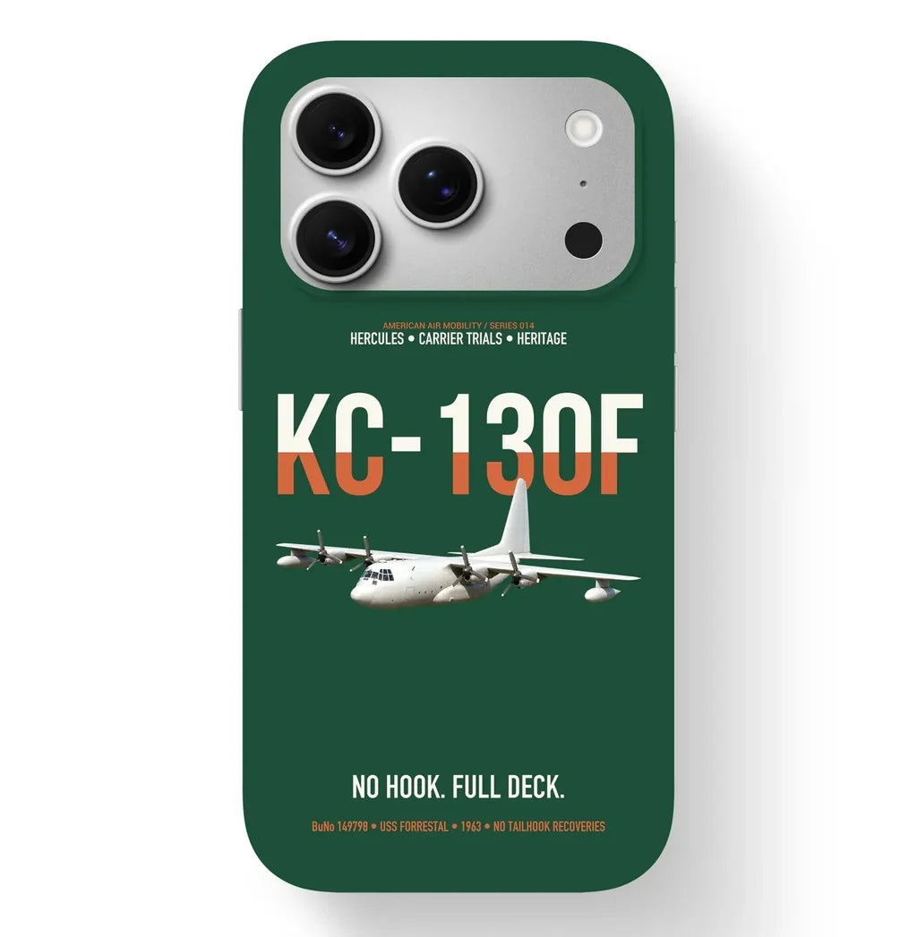 KC-130F BuNo 149798 design on dark green magsafe iphone case, for iPhone 17 Pro