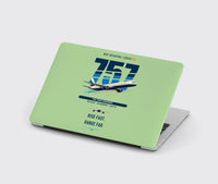 Thumbnail for Boeing 757-200 design on light green MacBook case
