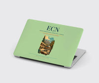 Thumbnail for Ercan International Airport (ECN) design on light green MacBook case
