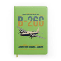 Thumbnail for B-26G Marauder design on light green notebook