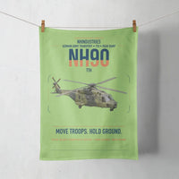 Thumbnail for NHIndustries NH90 TTH design on light green towel