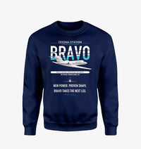 Thumbnail for Cessna Citation Bravo design on navy blue sweatshirt