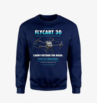 Thumbnail for DJI FlyCart 30 design on navy blue sweatshirt