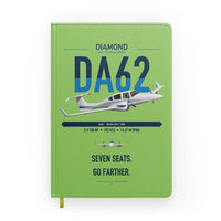 Thumbnail for Diamond DA62 design on light green notebook