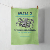 Thumbnail for DJI Avata 2 design on light green towel