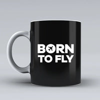 Thumbnail for Customisable Born to Fly Mug - view 4