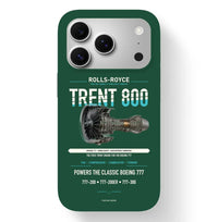 Thumbnail for TRENT 800 Case design on dark green iphone case