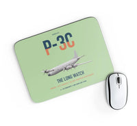 Thumbnail for P-3C Orion design on light green rectangle mouse pad