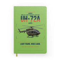 Thumbnail for Airbus UH-72A Lakota design on light green notebook