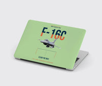 Thumbnail for F-16C Block 50 Clear The Way design on light green MacBook case