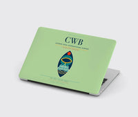 Thumbnail for Afonso Pena International Airport (CWB) design on light green MacBook case