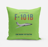 Thumbnail for F-101B Voodoo design on light green pillow