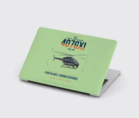 Thumbnail for Bell 407GXi design on light green MacBook case