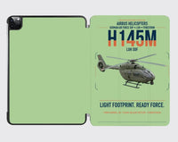 Thumbnail for Airbus Helicopters H145M LUH SOF design on light green ipad tablet case