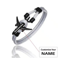 Thumbnail for Customisable Airplane Shape Bracelet - view 9