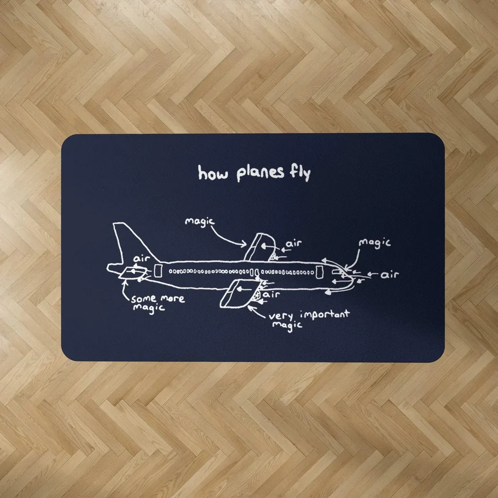 How Planes Fly Floor Mat - view 4