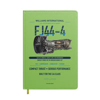 Thumbnail for FJ44-4 design on light green notebook