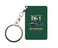 Thumbnail for FH-1 PHANTOM Key Chain design on dark green key chain