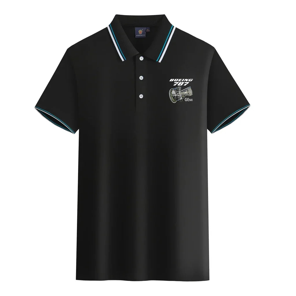 Customisable Boeing 787 Polo Shirt - view 4