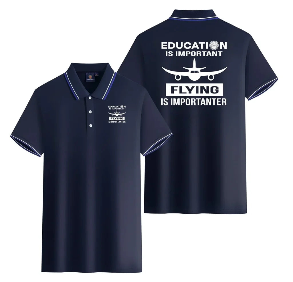 Flying is Importanter Polo Shirt - view 4
