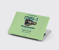 Thumbnail for CFM56-3 design on light green MacBook case