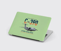 Thumbnail for C-390 Millennium design on light green MacBook case