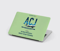 Thumbnail for Airbus ACJ330neo / exact ACJ330-800 design on light green MacBook case