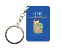 Thumbnail for Horta Airport (HOR) design on blue key chain