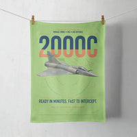 Thumbnail for Dassault Mirage 2000C RDI design on light green towel