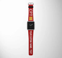 Thumbnail for Customisable TEXT & CPT 4 Lines Watch Band - view 4