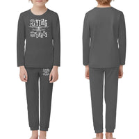 Thumbnail for Still Playing With Airplanes children pajamas - Gray