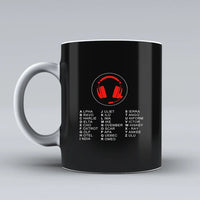 Thumbnail for Customisable Aviation Alphabet Mug - view 4