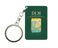 Thumbnail for Dalaman Airport DLM Key Chain design on dark green key chain