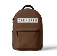 Thumbnail for Cabin Crew Text 3D Backpack - view 4