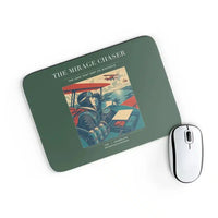 Thumbnail for VINTAGE G4337 - The Mirage Chaser - Designed Mouse Pads design on darkgreen rectangle