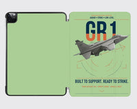 Thumbnail for SEPECAT Jaguar GR1 design on light green ipad tablet case