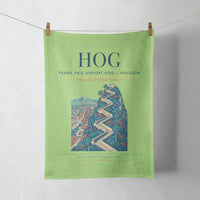 Thumbnail for Frank País Airport (HOG) design on light green towel