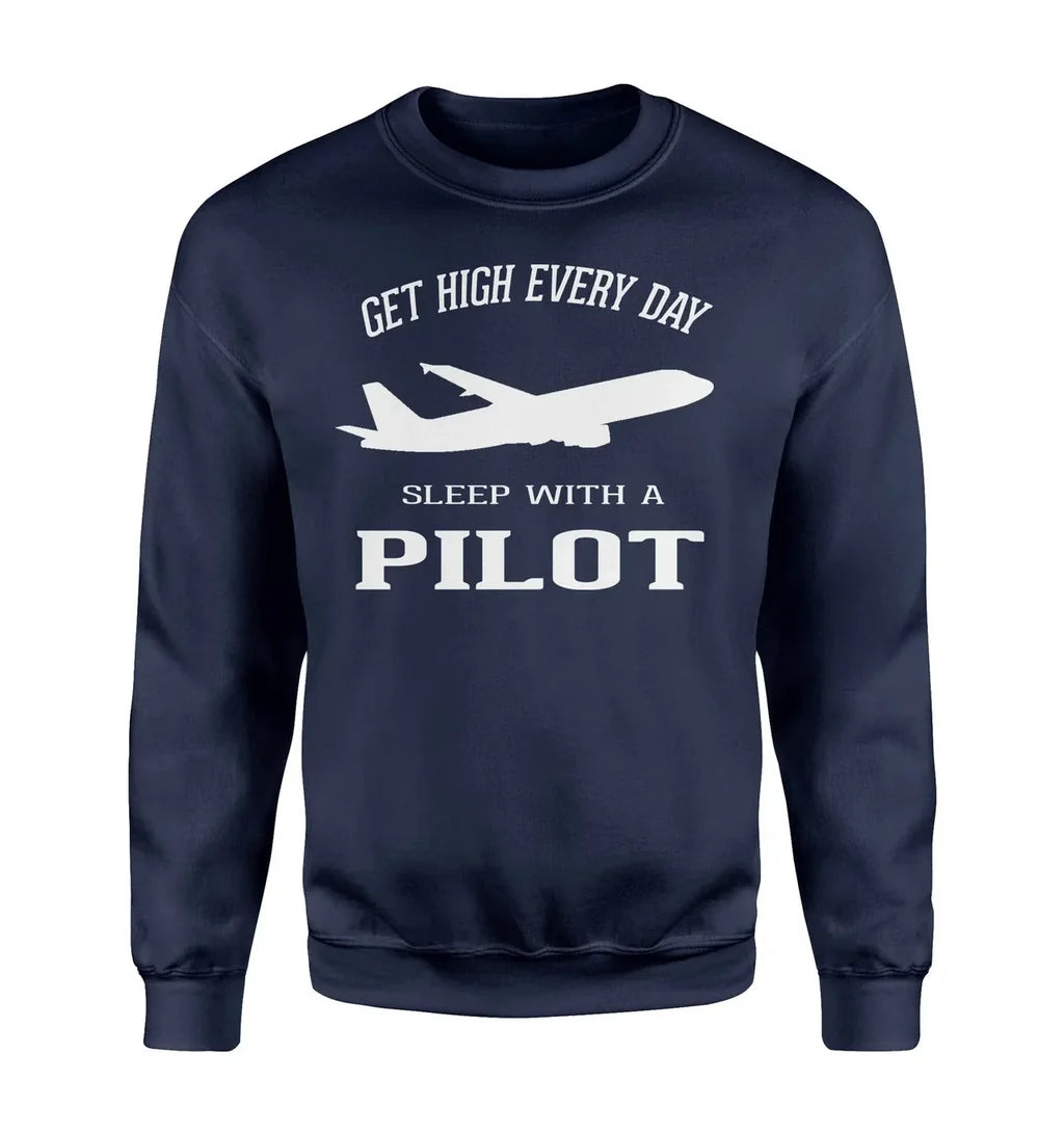 Get High Every Day Sleep Sweatshirt - view 4