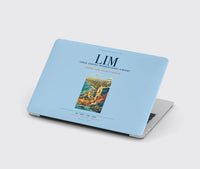 Thumbnail for Lima Jorge Chavez International Airport (LIM) design on light blue MacBook case