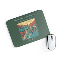Thumbnail for VINTAGE G4493 - The Observation Car Rival - Designed Mouse Pads design on darkgreen rectangle
